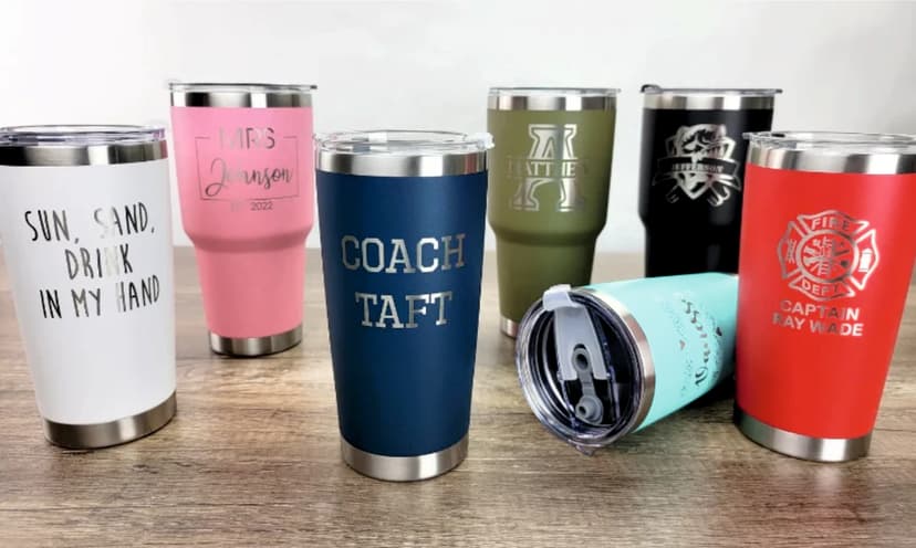 Laser Engraved Tumbler